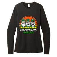 Shenanigans Squad Funny Gnomes st patrick green irish Womens CVC Long Sleeve Shirt