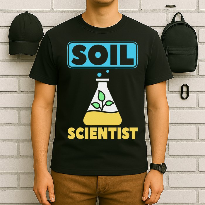 Soil Scientist Farmer Soil Science Agriculturists Funny Gift T-Shirt