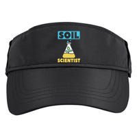Soil Scientist Farmer Soil Science Agriculturists Funny Gift Adult Drive Performance Visor
