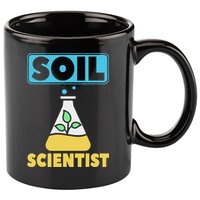 Soil Scientist Farmer Soil Science Agriculturists Funny Gift 11oz C Handle Ceramic Mug