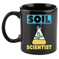 Soil Scientist Farmer Soil Science Agriculturists Funny Gift 11oz C Handle Ceramic Mug