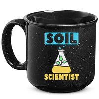 Soil Scientist Farmer Soil Science Agriculturists Funny Gift 15oz Campfire Ceramic Mug
