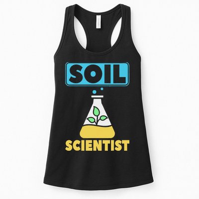Soil Scientist Farmer Soil Science Agriculturists Funny Gift Womens Tank Top