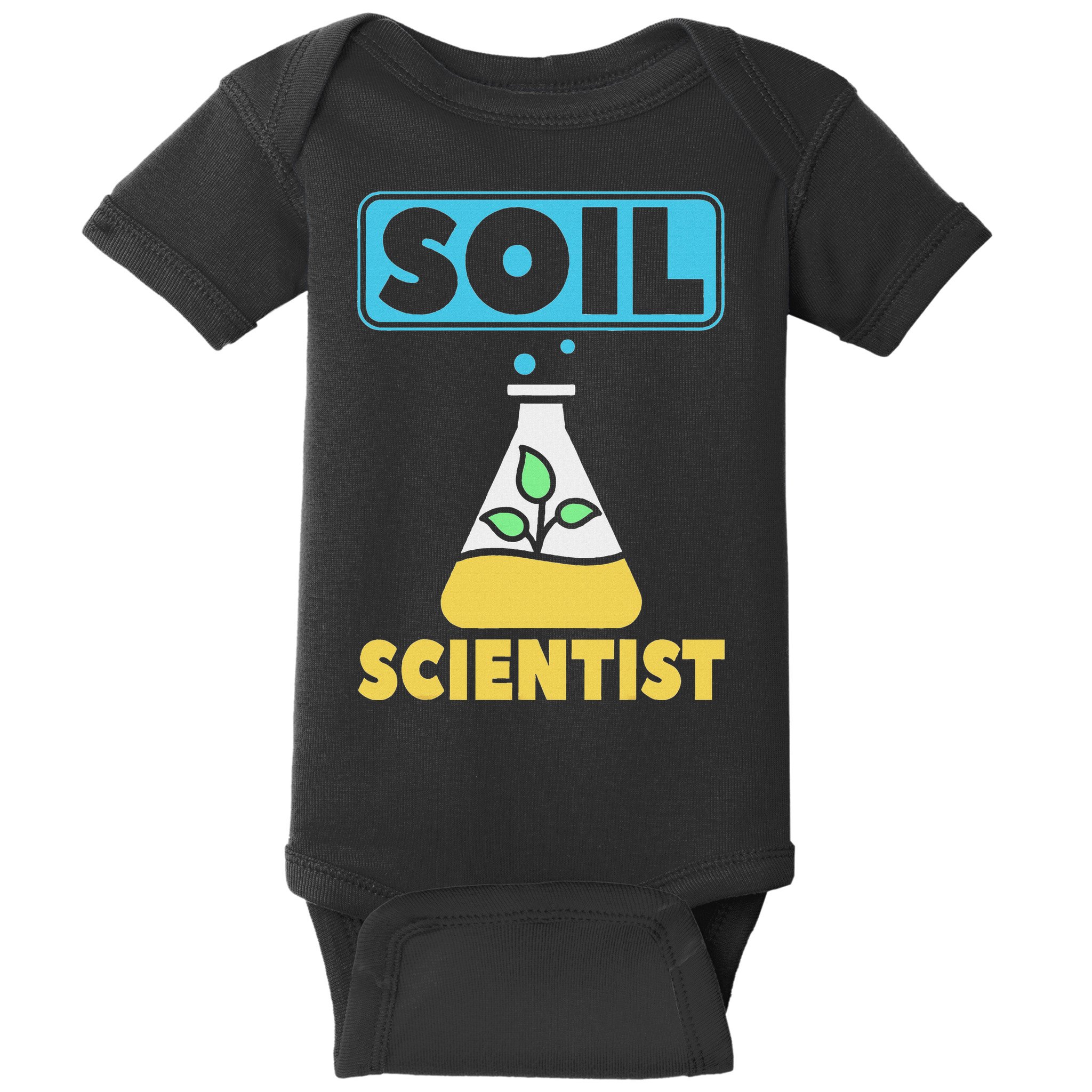 Soil Scientist Farmer Soil Science Agriculturists Funny Gift Baby Bodysuit