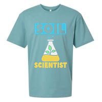Soil Scientist Farmer Soil Science Agriculturists Funny Gift Sueded Cloud Jersey T-Shirt