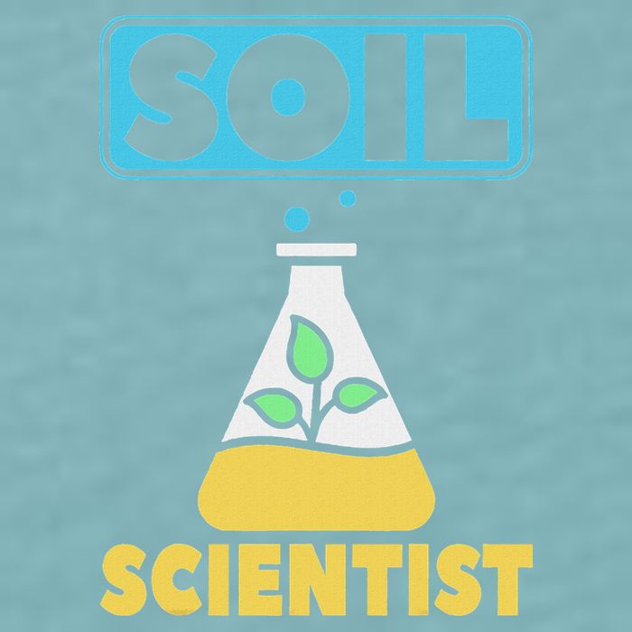 Soil Scientist Farmer Soil Science Agriculturists Funny Gift Sueded Cloud Jersey T-Shirt
