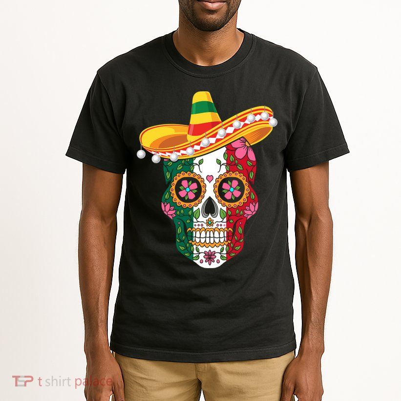 SUGAR SKULL FUNNY CINCO DE MAYO T Tall T-Shirt