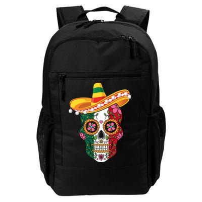 SUGAR SKULL FUNNY CINCO DE MAYO T Backpack