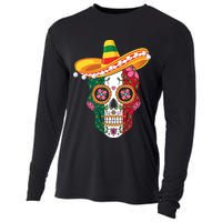 SUGAR SKULL FUNNY CINCO DE MAYO T Cooling Performance Long Sleeve Crew