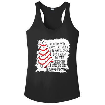 Sketchy Stuff For Some Christmas Tree Cakes Classic Ladies PosiCharge Competitor Racerback Tank