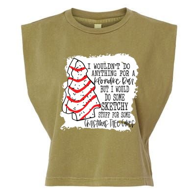 Sketchy Stuff For Some Christmas Tree Cakes Classic Garment-Dyed Women's Muscle Tee