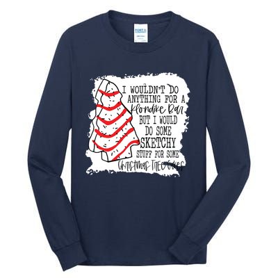 Sketchy Stuff For Some Christmas Tree Cakes Classic Tall Long Sleeve T-Shirt