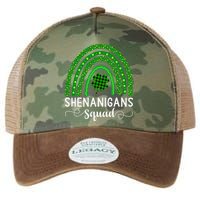 Shenanigans Squad Funny St Patricks Day Shamrock Legacy Tie Dye Trucker Hat