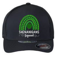 Shenanigans Squad Funny St Patricks Day Shamrock Flexfit Unipanel Trucker Cap