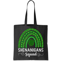Shenanigans Squad Funny St Patricks Day Shamrock Bag