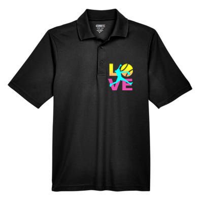 Softball Shirts For Girl Love Men's Origin Performance Pique Polo