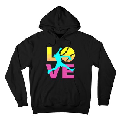 Softball Shirts For Girl Love Hoodie