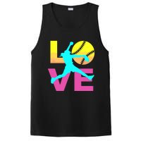 Softball Shirts For Girl Love PosiCharge Competitor Tank