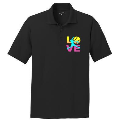 Softball Shirts For Girl Love PosiCharge RacerMesh Polo