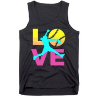 Softball Shirts For Girl Love Tank Top