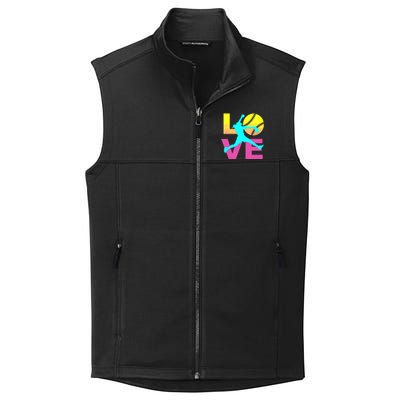 Softball Shirts For Girl Love Collective Smooth Fleece Vest