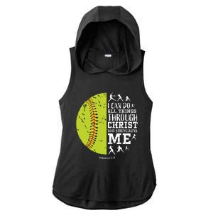 Softball Shirts For Women Gifts Softball T Shirts Girl Ladies PosiCharge Tri-Blend Wicking Draft Hoodie Tank