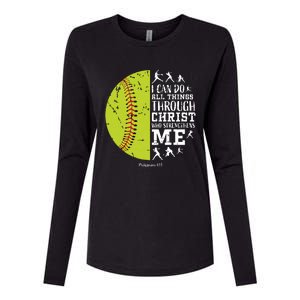 Softball Shirts For Women Gifts Softball T Shirts Girl Womens Cotton Relaxed Long Sleeve T-Shirt