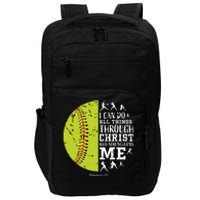 Softball Shirts For Women Gifts Softball T Shirts Girl Impact Tech Backpack