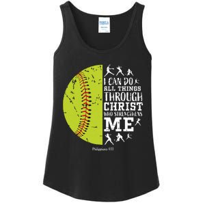 Softball Shirts For Women Gifts Softball T Shirts Girl Ladies Essential Tank