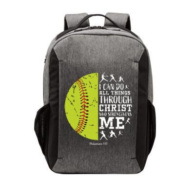 Softball Shirts For Women Gifts Softball T Shirts Girl Vector Backpack