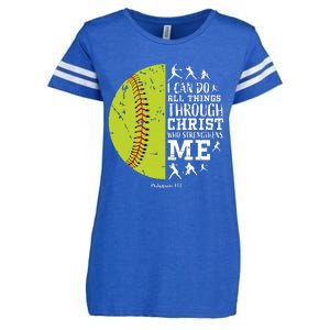 Softball Shirts For Women Gifts Softball T Shirts Girl Enza Ladies Jersey Football T-Shirt