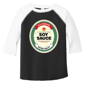 Soy Sauce Funny Costume Vegan Soy Sauce Funny Sushi Matching Group Halloween Cos Toddler Fine Jersey T-Shirt