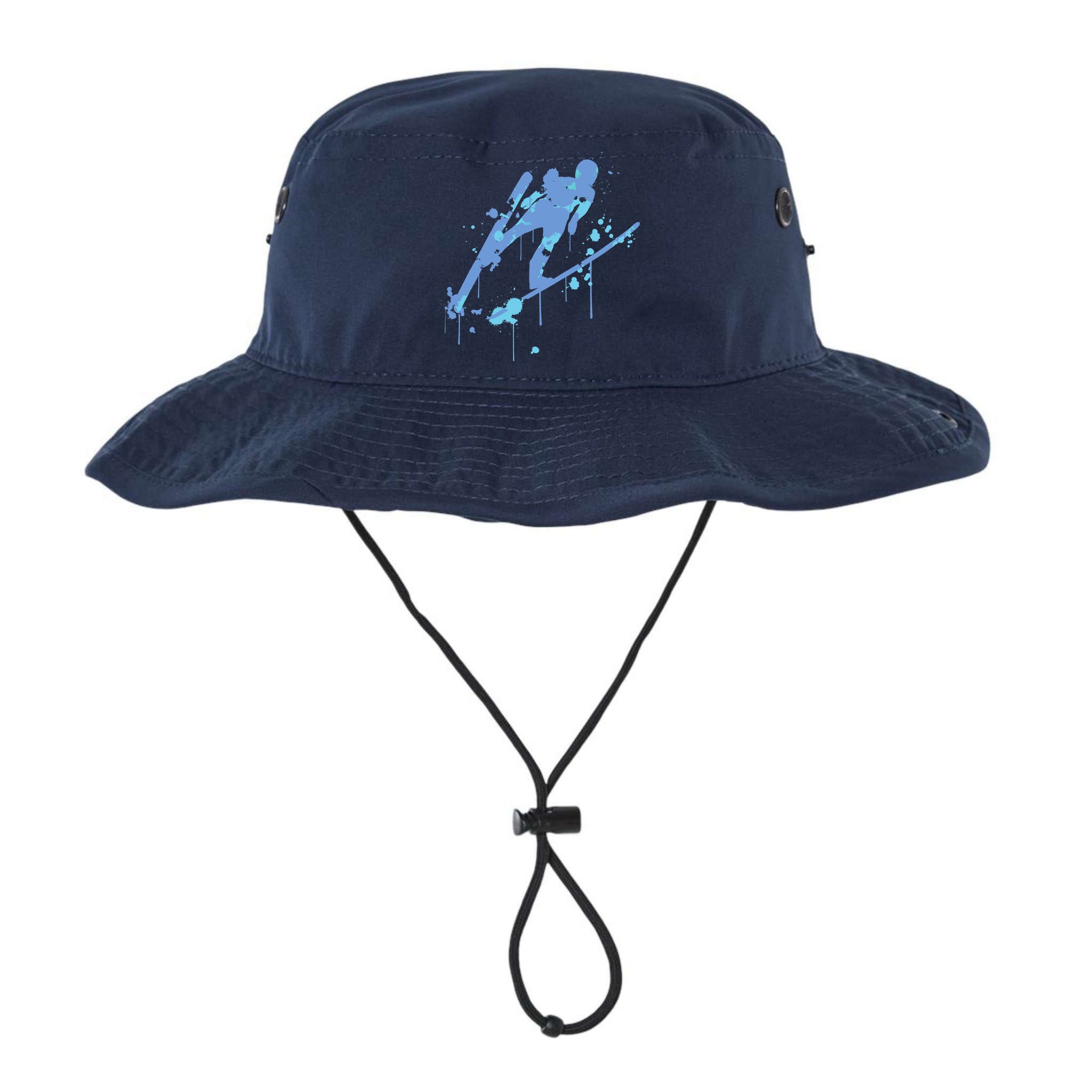 Splash Ski Flying Winter Sports Ski Jumping Bucket Hat