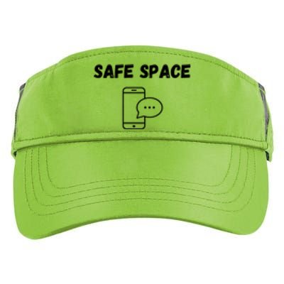 Safe Space Funny Cell Phone Adult Drive Performance Visor