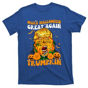 Spooky Shost Funny Trumpkin Make Halloween Great Again Funny Gift T-Shirt