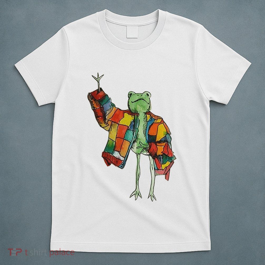 Soulisfree Stylish Frog Ix Funny Fashion Frog With Colorful T-Shirt