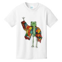 Soulisfree Stylish Frog Ix Funny Fashion Frog With Colorful Kids T-Shirt