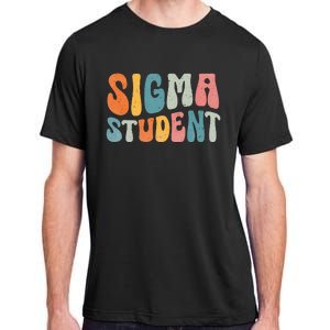 Sigma Student Funny School Student Adult ChromaSoft Performance T-Shirt