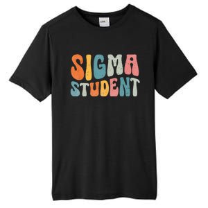 Sigma Student Funny School Student Tall Fusion ChromaSoft Performance T-Shirt