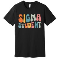 Sigma Student Funny School Student Premium T-Shirt