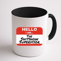 Shitshow Supervisor Funny Manager And Supervisor Mug