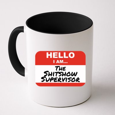 Shitshow Supervisor Funny Manager And Supervisor Mug