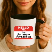 Shitshow Supervisor Funny Manager And Supervisor Mug
