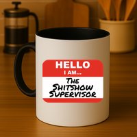 Shitshow Supervisor Funny Manager And Supervisor Mug