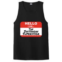 Shitshow Supervisor Funny Manager And Supervisor PosiCharge Competitor Tank