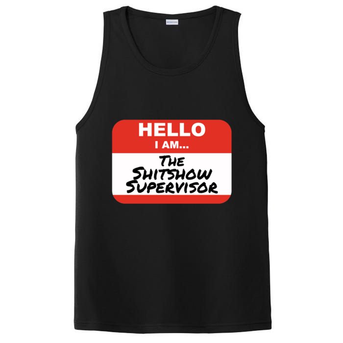 Shitshow Supervisor Funny Manager And Supervisor PosiCharge Competitor Tank