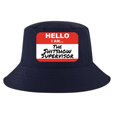 Shitshow Supervisor Funny Manager And Supervisor Cool Comfort Performance Bucket Hat
