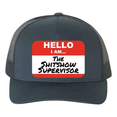 Shitshow Supervisor Funny Manager And Supervisor Yupoong Adult 5-Panel Trucker Hat
