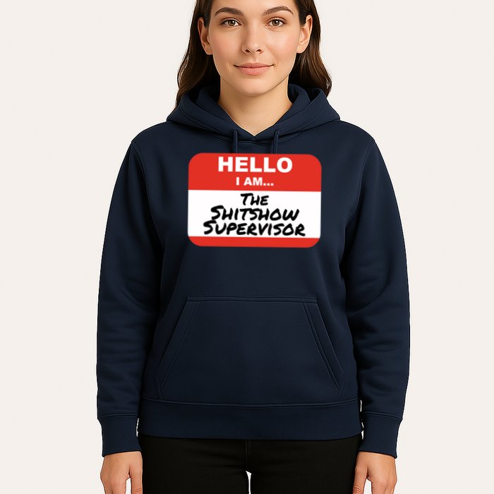 Shitshow Supervisor Funny Manager And Supervisor Hoodie