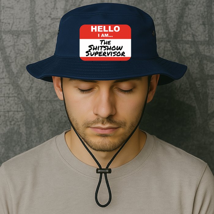 Shitshow Supervisor Funny Manager And Supervisor Bucket Hat